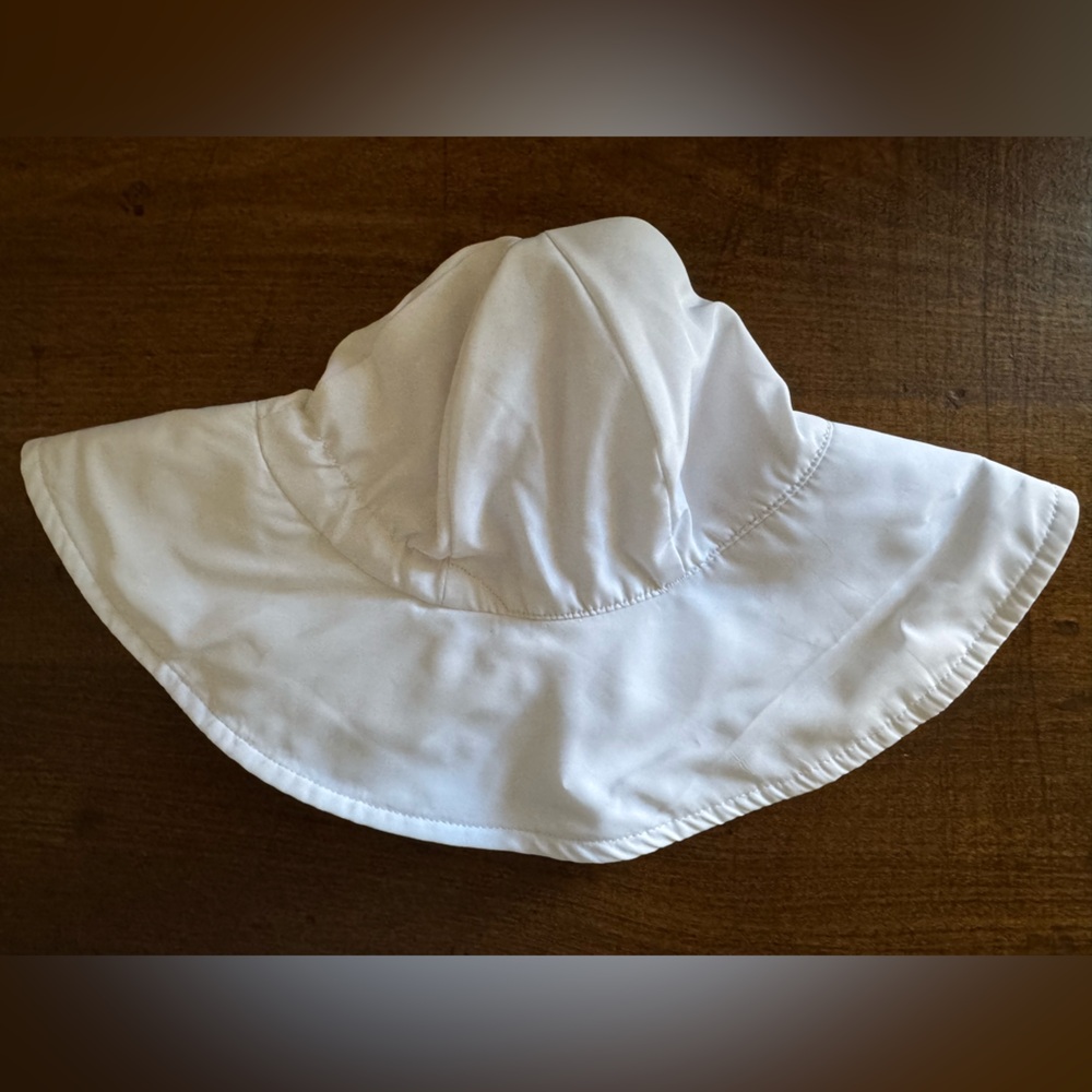Rufflebutts White Baby Sun Hat